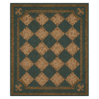 Castle Guest Blue Rug