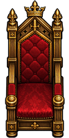 Castle Red Throne Right