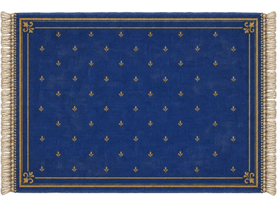 East Royal Blue Rug