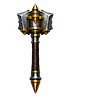 Gilded Mace
