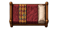 Rehearsal Bed Burgundy